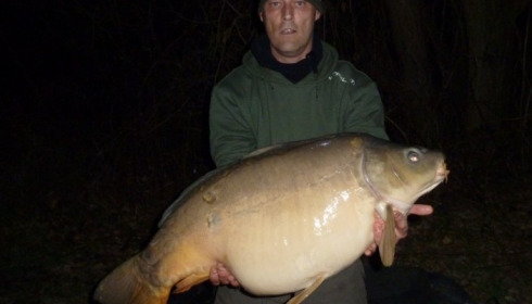 A 49 lb 8 oz carp from Laroussi, Mar 2012
