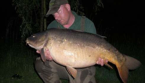 A 36 lb 8 oz carp from Laroussi, May 2008