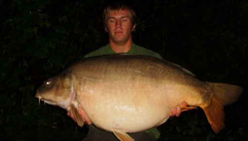 A 57 lb 8 oz carp from Laroussi, May 2009