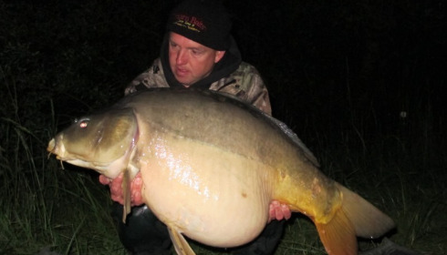 A 49 lb 8 oz carp from Laroussi, May 2013