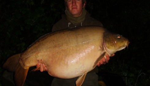 A 51 lb 14 oz carp from Laroussi, Apr 2009