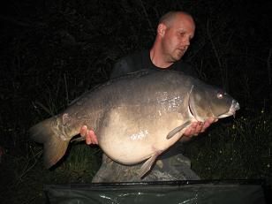 A 39 lb 15 oz carp from Laroussi, May 2007