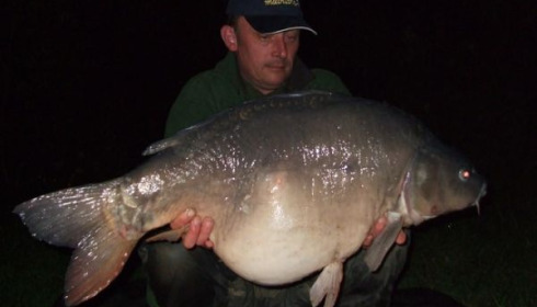 A 50 lb 8 oz carp from Laroussi, May 2010