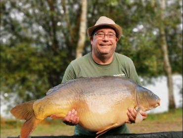 A 46 lb 8 oz carp from Laroussi, Peter Allen, Sep 2019
