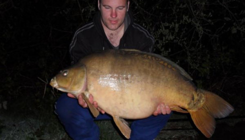 A 45 lb 9 oz carp from Laroussi, Apr 2010