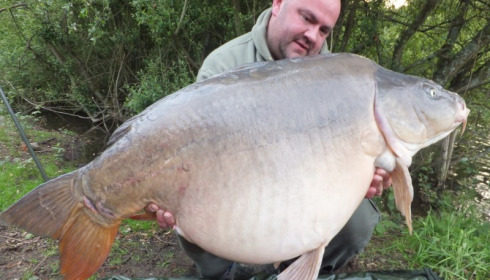 A 65 lb 4 oz carp from Laroussi, May 2013