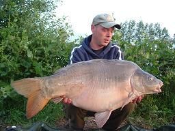 A 34 lb 1 oz carp from Laroussi, May 2007