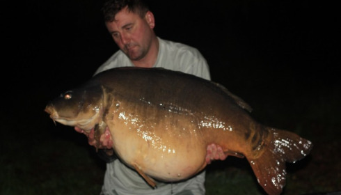 A 70 lb 8 oz carp from Laroussi, Steven Male, May 2015