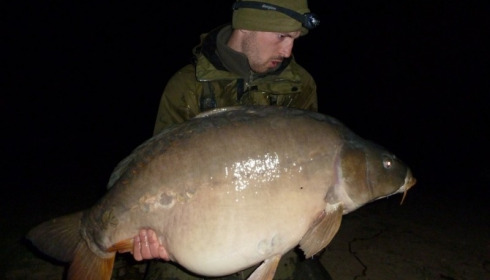 A 48 lb 1 oz carp from Laroussi, Apr 2012