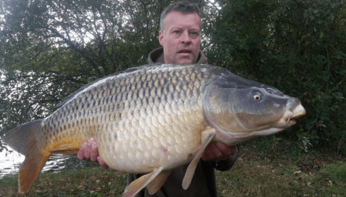 A 49 lb 2 oz carp from Laroussi, Mark Vanstone, Oct 2016