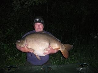 A 57 lb 4 oz carp from Laroussi, May 2013