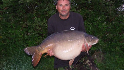 A 50 lb carp from Laroussi, Jun 2009