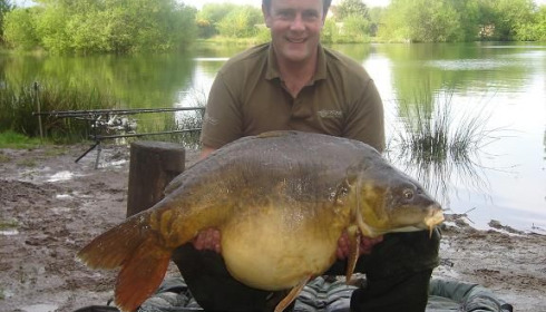 A 50 lb 14 oz carp from Laroussi, May 2008