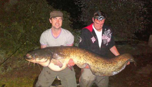 A 103 lb catfish from Laroussi, John Williams, Sep 2010