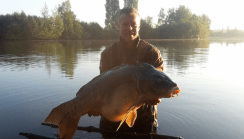 A 51 lb carp from Laroussi, Mark Vanstone, Oct 2016