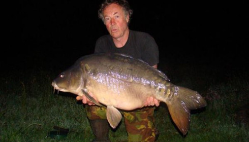 A 40 lb carp from Laroussi, May 2008