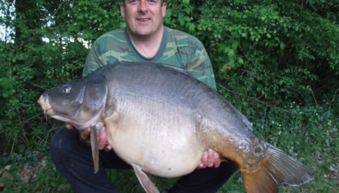 A 49 lb 14 oz carp from Laroussi, May 2010