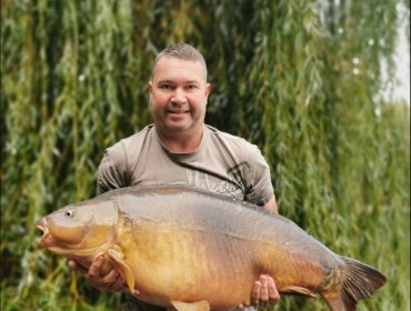 A 47 lb 15 oz carp from Laroussi, Wes Rowley, Sep 2019