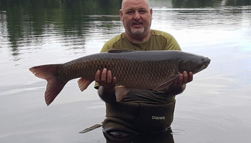A 30 lb 10 oz grass carp from Laroussi, mark oates, Jul 2016