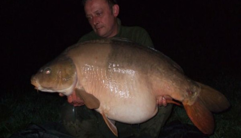 A 53 lb carp from Laroussi, May 2010