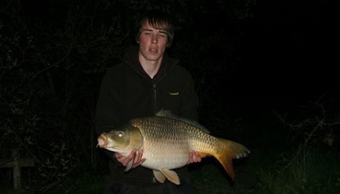 A 25 lb carp from Laroussi, Apr 2007