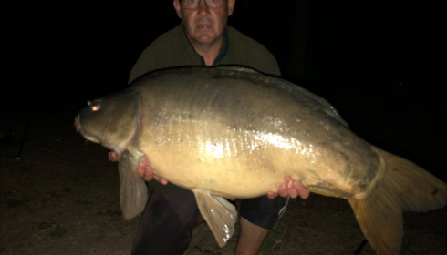 A 47 lb carp from Laroussi, Paul Owens, Aug 2018
