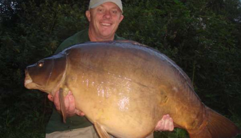 A 52 lb 2 oz carp from Laroussi, Chris Evans, Aug 2010