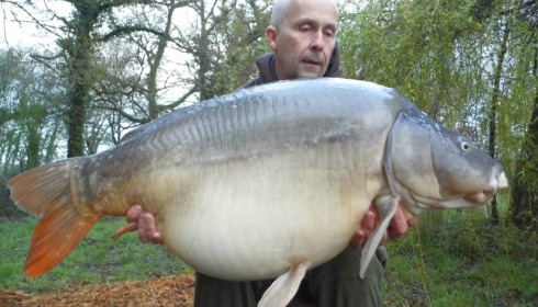 A 50 lb 14 oz carp from Laroussi, Kevin Wicks, Apr 2016