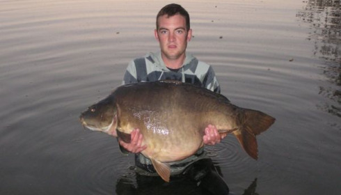 A 53 lb 8 oz carp from Laroussi, Chrissy Collins, May 2010