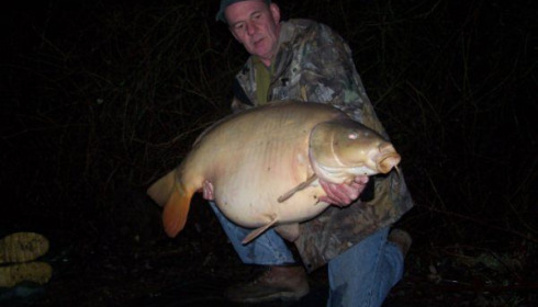 A 50 lb 15 oz carp from Laroussi, Mar 2010