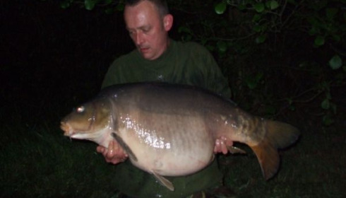 A 53 lb 6 oz carp from Laroussi, May 2010