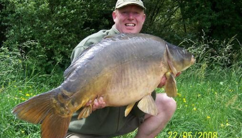 A 40 lb 4 oz carp from Laroussi, May 2008