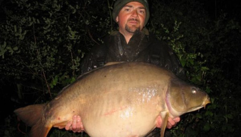 A 50 lb 14 oz carp from Laroussi, Apr 2009