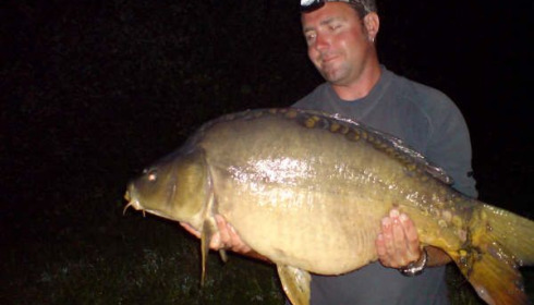 A 37 lb 8 oz carp from Laroussi, PB , May 2007