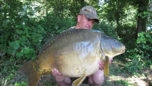 A 40 lb 7 oz carp from Laroussi, May 2011