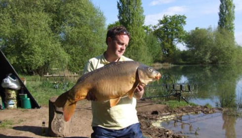 A 35 lb 3 oz carp from Laroussi, May 2008