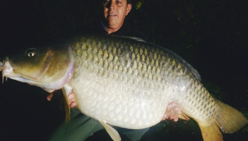 A 48 lb 13 oz carp from Laroussi, Tony Richards, Oct 2016