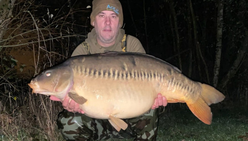 A 48 lb carp from Laroussi, Sébastien, Nov 2022