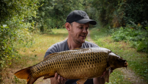 A 20 lb carp from Laroussi, Scott Kelly, Aug 2018