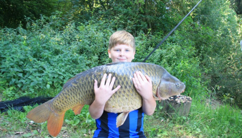 A 38 lb 14 oz carp from Laroussi, Mark Cummins, Aug 2013