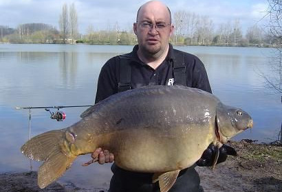 A 48 lb 2 oz carp from Laroussi, Mar 2008