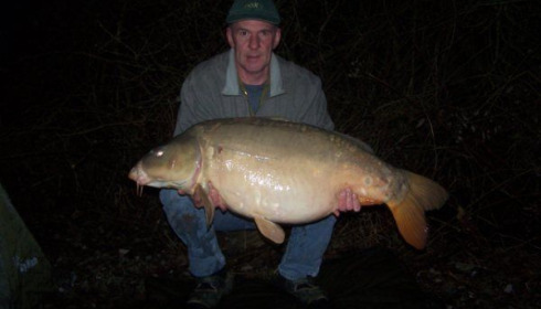 A 40 lb 2 oz carp from Laroussi, Mar 2010