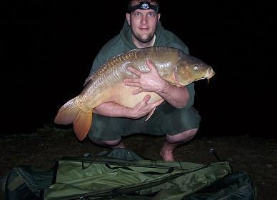 A 49 lb 11 oz carp from Laroussi, Mr Hewer pb, Mar 2007