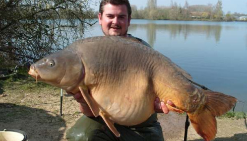 A 52 lb 7 oz carp from Laroussi, Andy Gilbert, Mar 2011