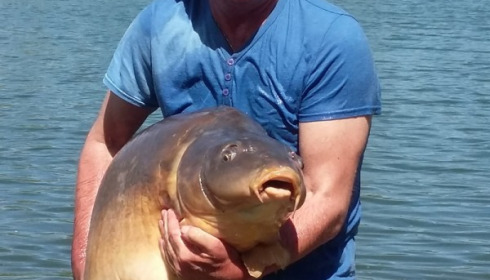 A 68 lb 7 oz carp from Laroussi, John Allen, Apr 2016