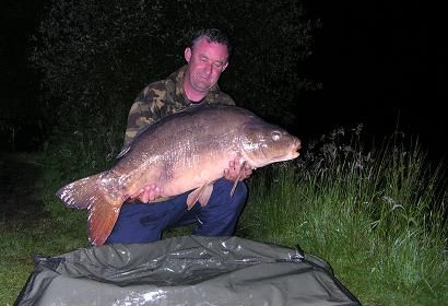 A 37 lb carp from Laroussi, Jun 2008