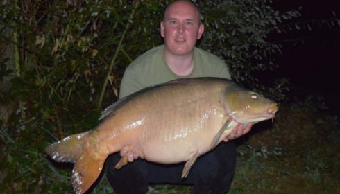 A 47 lb carp from Laroussi, Jon, Sep 2016