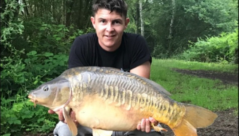 A 32 lb 2 oz carp from Laroussi, Tony Wright, Jun 2018