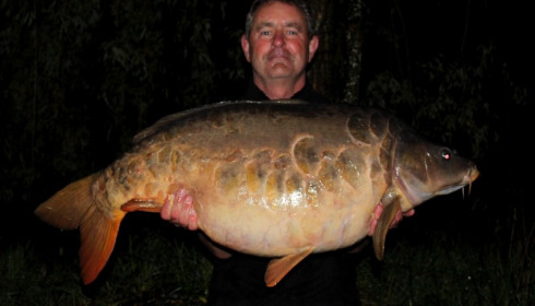 A 54 lb carp from Laroussi, John Allen , May 2015