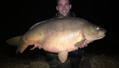 A 47 lb 12 oz carp from Laroussi, Craig Oneill , Mar 2016
